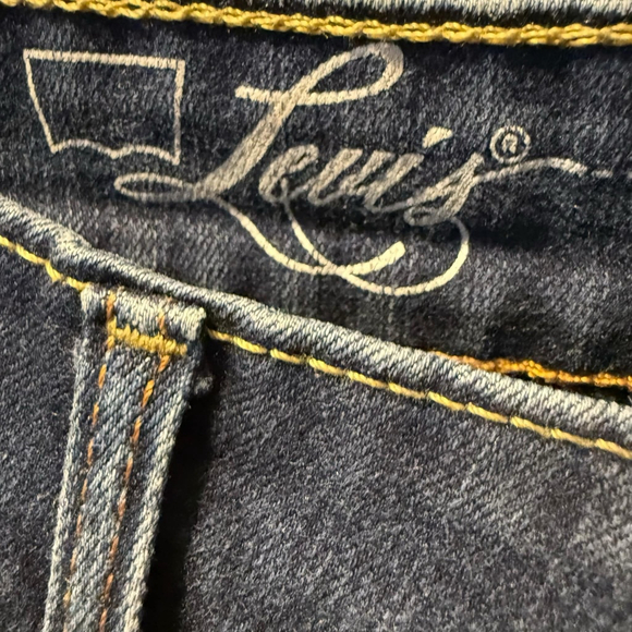Levi's Women's Jeans Size 34 Dark Blue - Picture 4 of 8